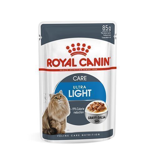 Royal Canin Ultra Light Gravy Pouch Diyet Kedi Maması 85 Gr