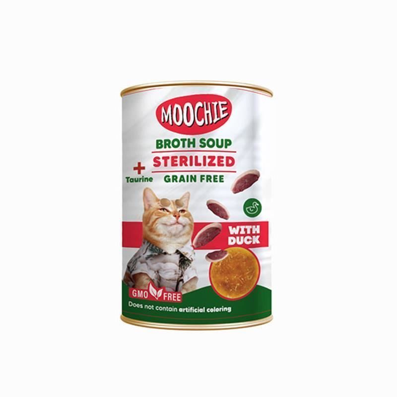 Moochie Et Suyu Çorba Ördekli Kısır.Kedi 135ML - Lisinya