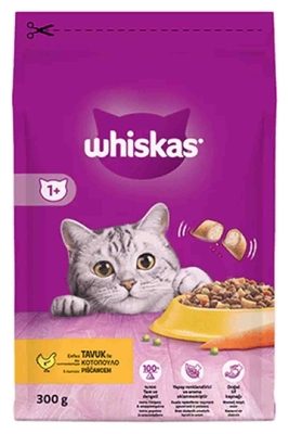 Whiskas Tavuklu ve Sebzeli Yetişkin Kedi Maması 300 gr - Lisinya