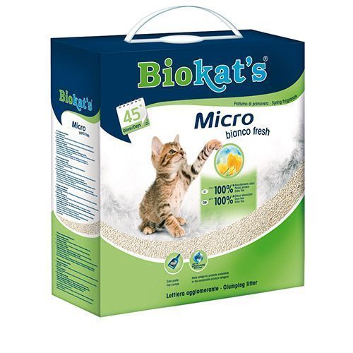 Biokats Kedi Kumu Micro Bianco Fresh 7 Kg - Lisinya