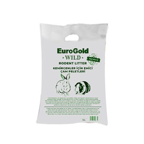 EuroGold Wild Kemirgen İçin Emici Çam Peletleri 5 Lt - Lisinya