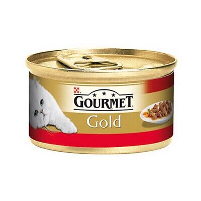 Gourmet Gold Parça Sığır Etli Yetişkin Kedi Konservesi 85 gr - Lisinya