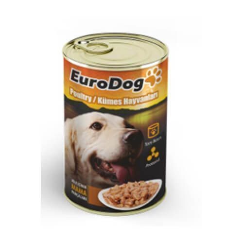 EuroDog Kümes Hayvanlı Köpek Konservesi 415 Gr - Lisinya