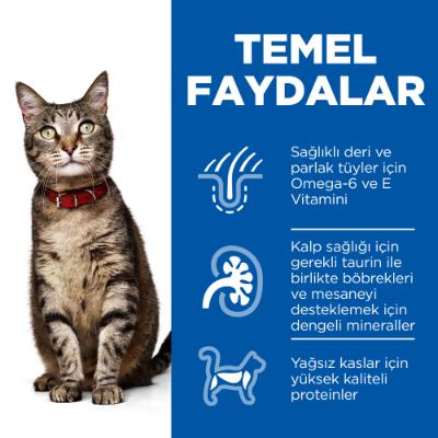 Hills Adult Tavuklu Yetişkin Kedi Maması 8+2 Kg - Lisinya