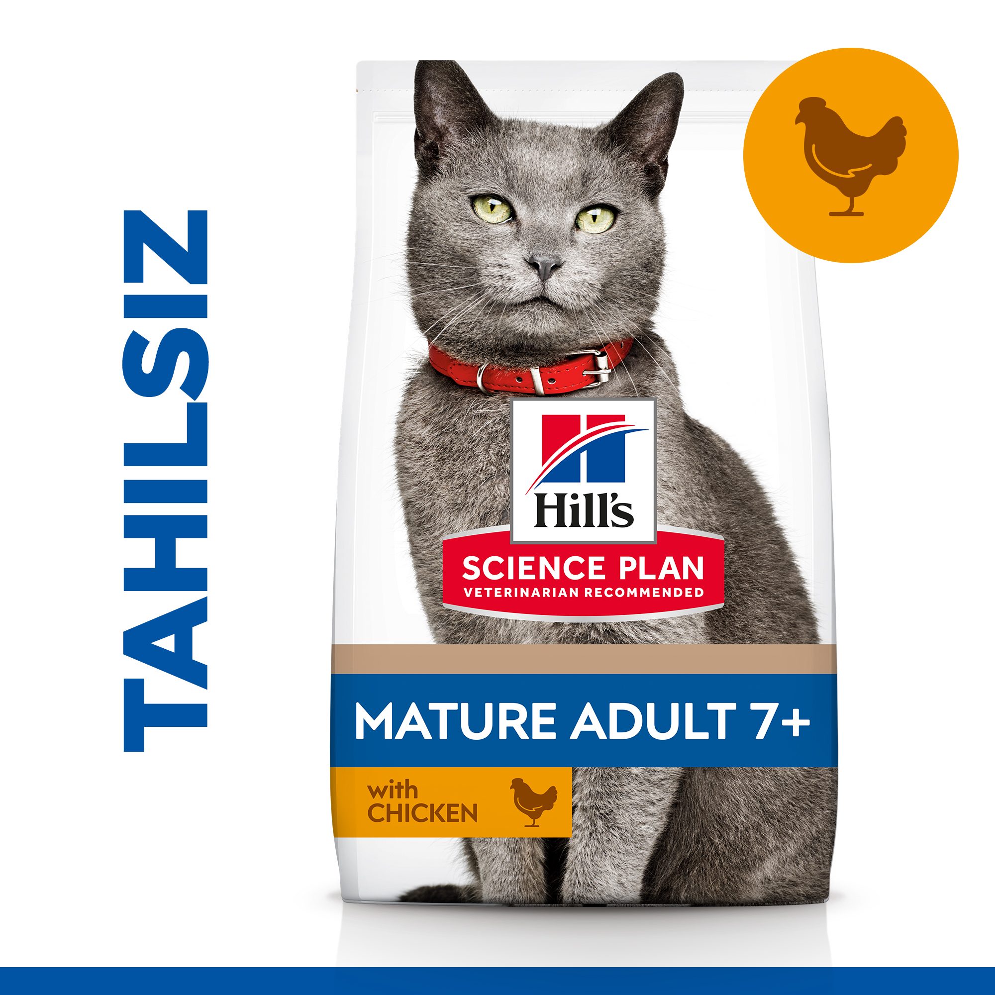 Hills Tahılsız Tavuklu Yaşlı Kedi Maması 1,5 Kg - Lisinya