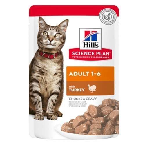 Hills Adult Hindili Pouch Yetişkin Kedi Konservesi 85 Gr - Lisinya