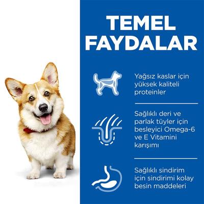 Hills Adult Small & Miniature Tavuklu Küçük Irk Köpek Maması 1,5 Kg - Lisinya