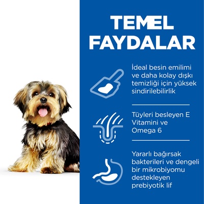 Hills Small Miniature Sensitive Stomach Skin Hassas Köpek Maması 1,5 Kg - Lisinya