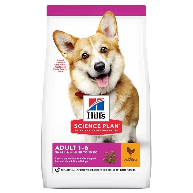 Hills Adult Small&Mini Tavuklu Küçük Irk Köpek Maması 3 Kg - Lisinya