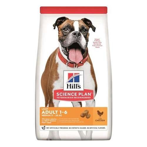 Hills Light Orta Irk Tavuklu Diyet Köpek Maması 14 Kg - Lisinya