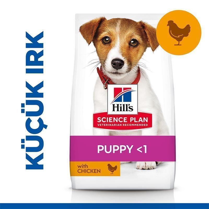 Hills Small Mini Küçük Irk Tavuklu Yavru Köpek Köpek Maması 1,5 kg - Lisinya