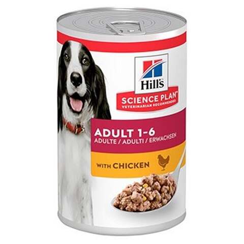 Hills Adult Tavuklu Yetişkin KonserveKöpek Maması 370 Gr - Lisinya