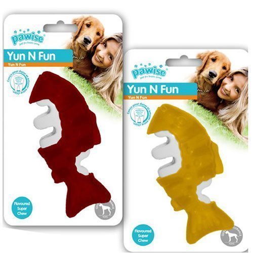 Pawise Yum N Fun Balık Aromalı Köpek Çiğneme Oyuncağı - Lisinya