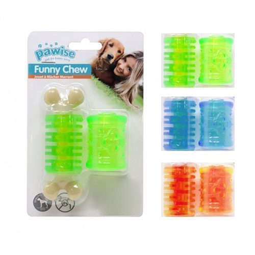 Pawise Funy Chew 2 In 1-L Lastik Köpek Oyuncağı - Lisinya