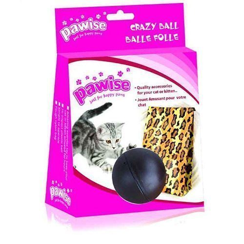 Pawise Crazy Ball Hareketlı Kedi Topu 8,5 Cm - Lisinya