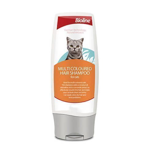 Bioline Kedi Şampuanı Çok Renkli Kediler İçin 200ML - Lisinya