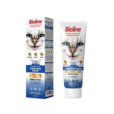 Bioline Sterilised Kısırlaştırılmış Kedi Maltı 100 Gr - Lisinya