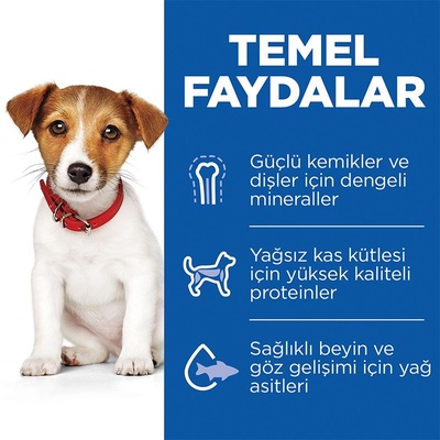 Hills Mini Irk Kuzulu ve Pirinçli Yavru Köpek Maması 1,5 Kg - Lisinya