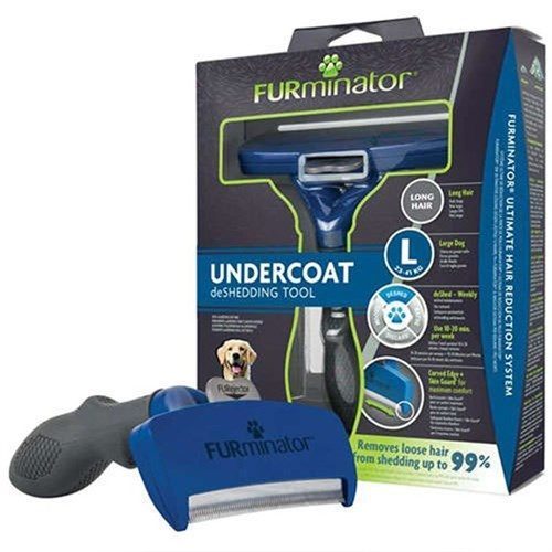 Furminator Uzun Tüylü Köpekler Için Temizlenebilir Tarak Large - Lisinya