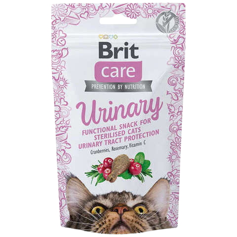 Brit Care Snack Urinary İdrar Sağlığı Destekleyici Kedi Ödül Maması 50gr - Lisinya