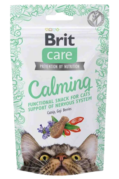 Brit Care Snack Calming Sakinleştirici Etkili Kedi Ödül Maması 50gr - Lisinya