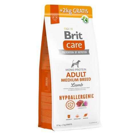 Brit Care Kuzulu Orta Irk Yetişkin Köpek Maması Bonus Paket 12+2 Kg - Lisinya