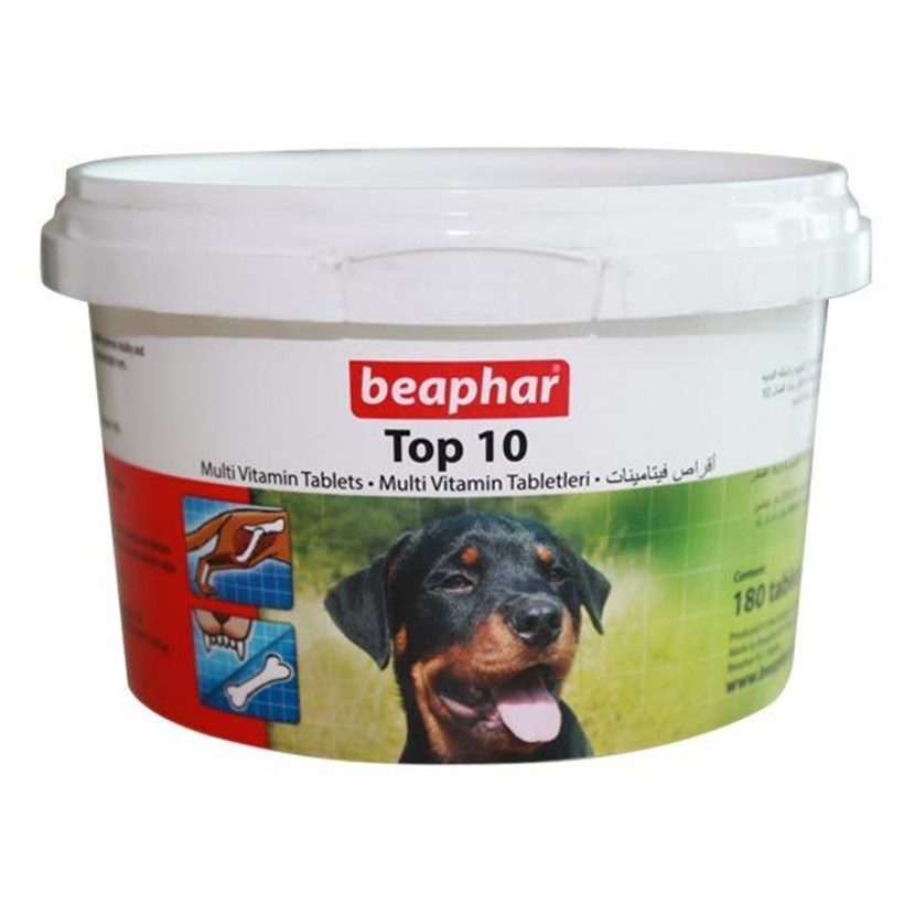 Beaphar Top 10 Köpek Vitamin 180 Tablet - Lisinya