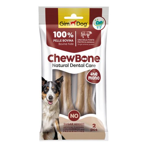 GimDog ChewBone Diş Sağlığı Destekleyici NaturelPress Kemik 14cm 120gr (2'li) - Lisinya