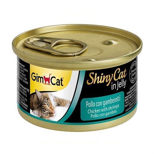 GimCat Shinycat Tavuklu ve Karidesli Kedi Konservesi 70 Gr - Lisinya