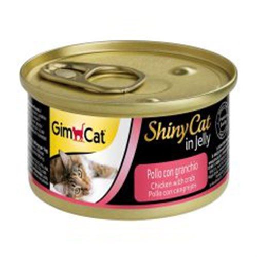 GimCat Shinycat Tavuklu ve Yengeçli Kedi Konserves 70 Gr - Lisinya