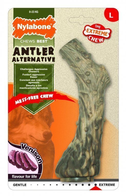 Nylabone Extreme Chew Antler  Venison Flavour Köpek Çiğneme Oyuncağı - Lisinya