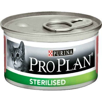 Pro Plan Somonlu ve Ton Balıklı Kısırlaştırılmış Kedi Konservesi 85 Gr - Lisinya