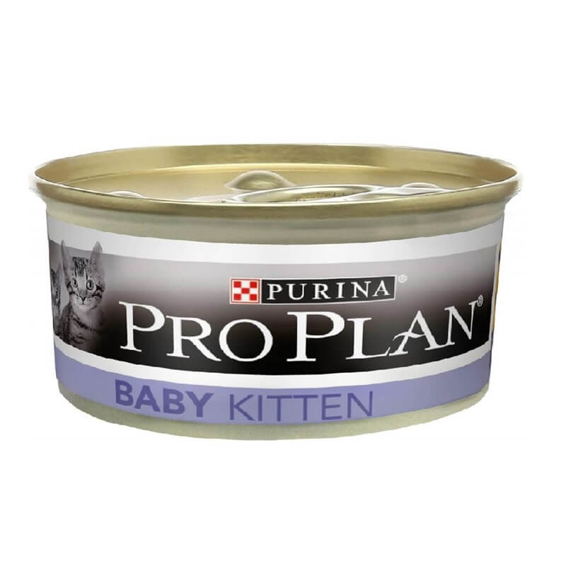 Pro Plan Baby Kitten Tavuklu Yeni Doğan Yavru Kedi Konservesi 85 Gr - Lisinya