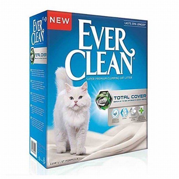 Ever Clean Total Cover Kokusuz Kedi Kumu 10 Lt - Lisinya