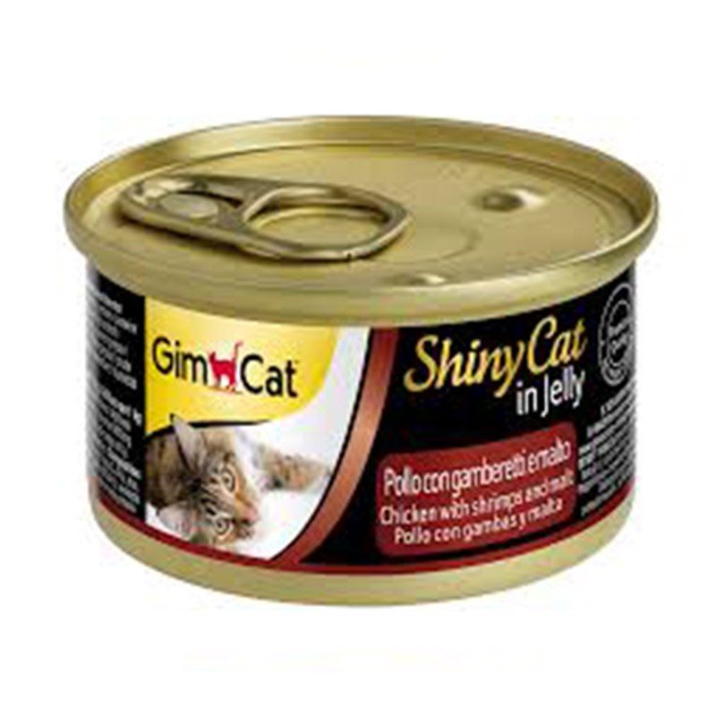 Gimcat Shinycat Tavuk Karides Malt 70gr - Lisinya