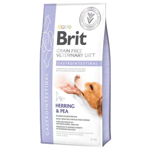 Brit Veterinary Diet Gastrointestinal Sindirim Sisemi Destekleyici Tahılsız Köpek Maması 12 Kg - Lisinya