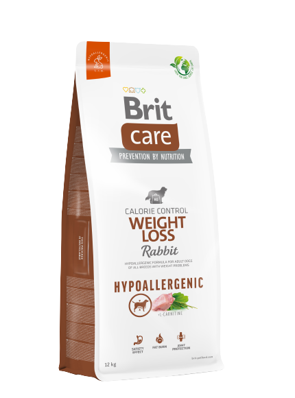 Brit Care Hypo-Allergenic Weight Loss Tavşan Etli Kilo Dengeleyici Yetişkin Köpek Maması 12 Kg - Lisinya