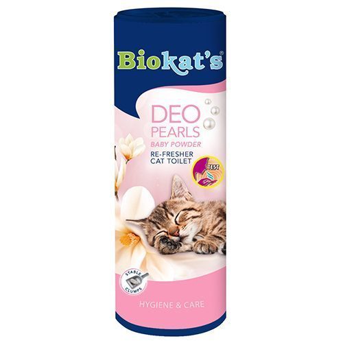 Biokats Deo Pearls Kedi Kumu Parfümü Bedek Pudrası Kokulu 700 Gr - Lisinya