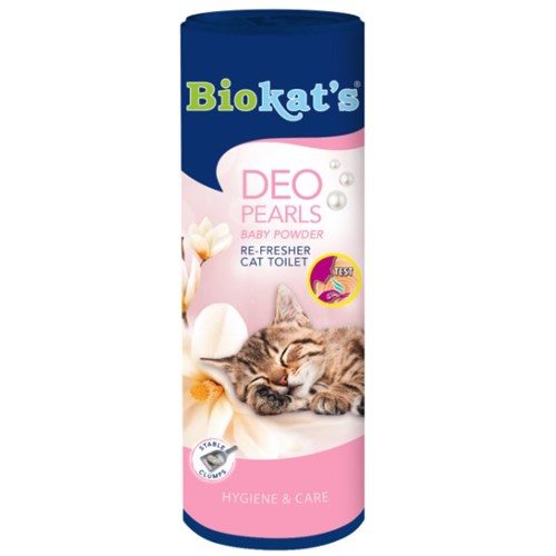 Biokats Deo Pearls Kedi Kumu Parfümü Bedek Pudrası Kokulu 700 Gr - Lisinya