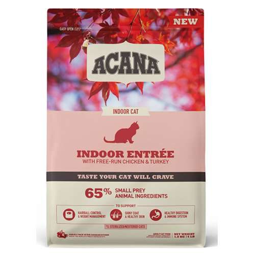 Acana Kısırlaştırılmış Indoor Entree Sterilised Kedi Maması 1,8 Kg - Lisinya