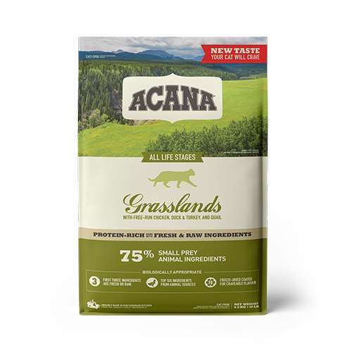 Acana Grasslands Tavuk Ördek Ve Hindili Yetişkin Kedi Maması 4,5 Kg - Lisinya