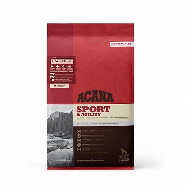 Acana Sport Agility Tavuk ve Balıklı Tahılsız Yetişkin Köpek Maması 11.4 Kg - Lisinya