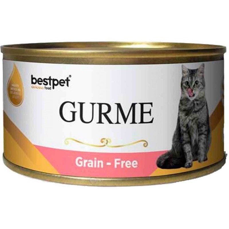 Best Pet Gurme Jöleli Somonlu Kısırlaştırılmış Kedi Konservesi 100 Gr - Lisinya