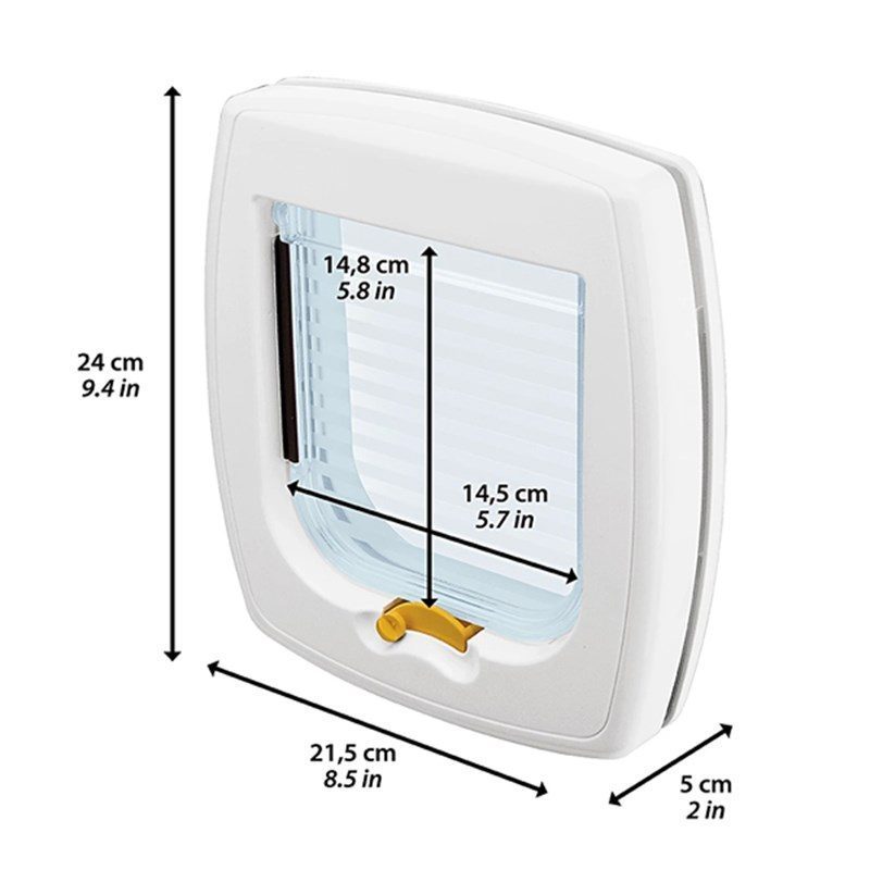 Ferplast Swing 1 Kedi Kapısı Kaverengi 21X24X5 Cm - Lisinya