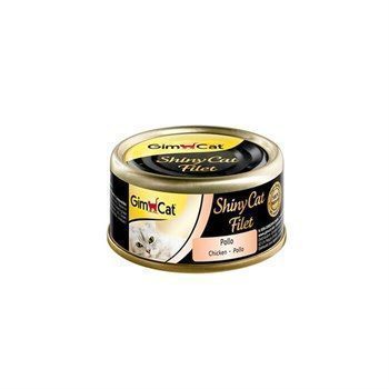 Gimcat Shinycat Kıyılmış Fileto Tavuklu Yetişkin Kedi Konservesi 70 Gr - Lisinya