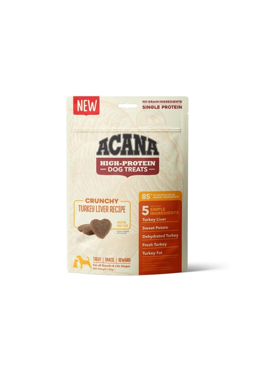 Acana Crunchy Yüksek Proteinli Hindili Köpek Ödülü 100 Gr - Lisinya