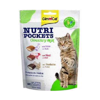 GimCat Nutripockets Kedi Ödülü Country Mix 150 Gr - Lisinya