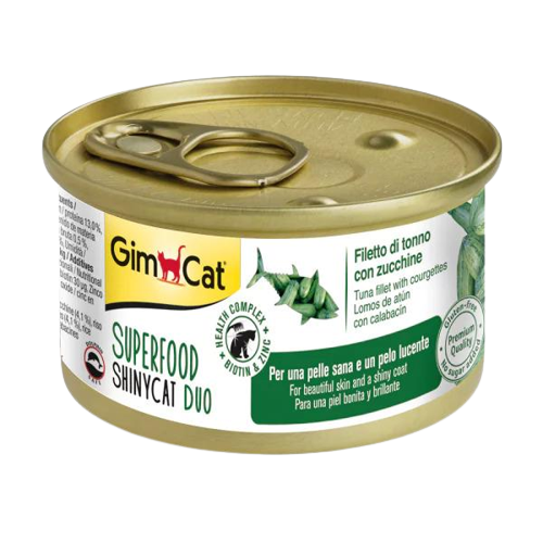 GimCat Superfood Ton Balıklı ve Kabaklı Yetişkin Kedi Konservesi 70 Gr - Lisinya