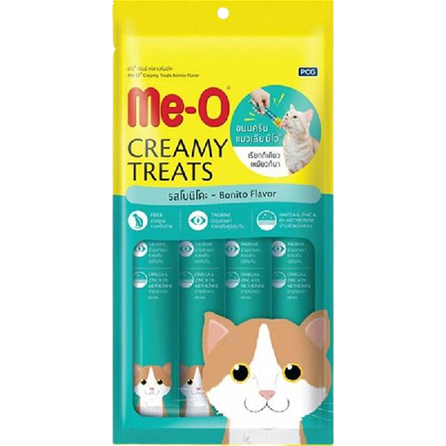 Meo Creamy Kurutulmuş Ton Balığı Kedi Ödülü 4x15gr - Lisinya