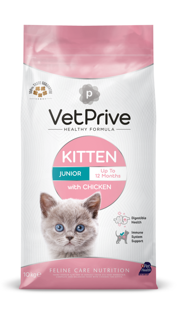 Vet Prive Kitten Tavuklu Yavru Kedi Maması 10 Kg - Lisinya